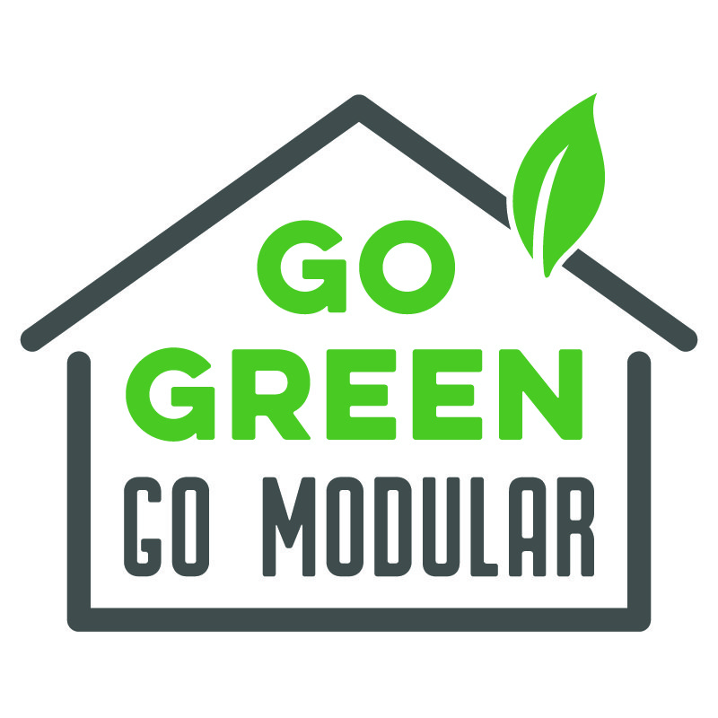 Go Green Go Modular logo